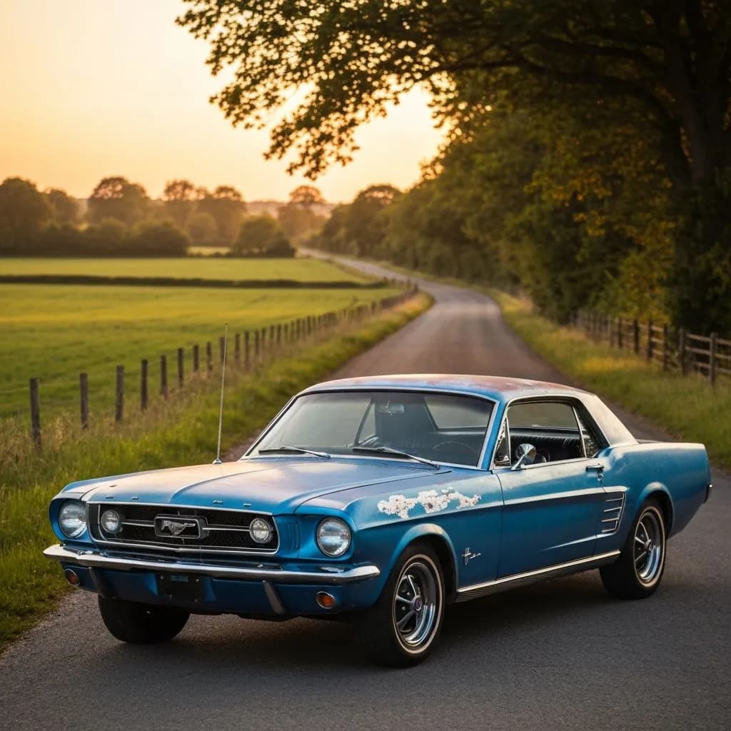 Classic car shipping — vintage barn find ready for enclosed transport pickup