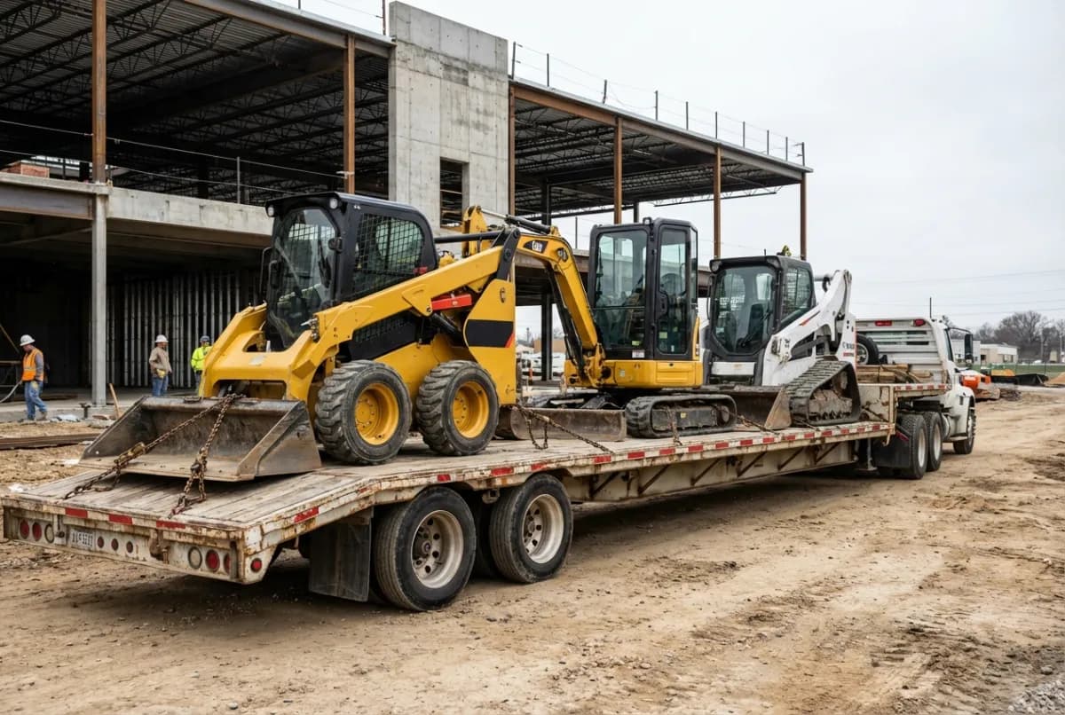 Industrial & Heavy Equipment — reliable nationwide auto transport with Scott's Auto Carrier