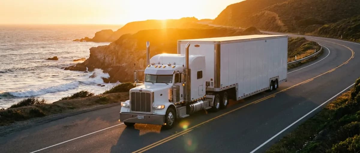 SUV transport enclosed — sealed highway trailer protecting luxury SUVs during cross-country shipping