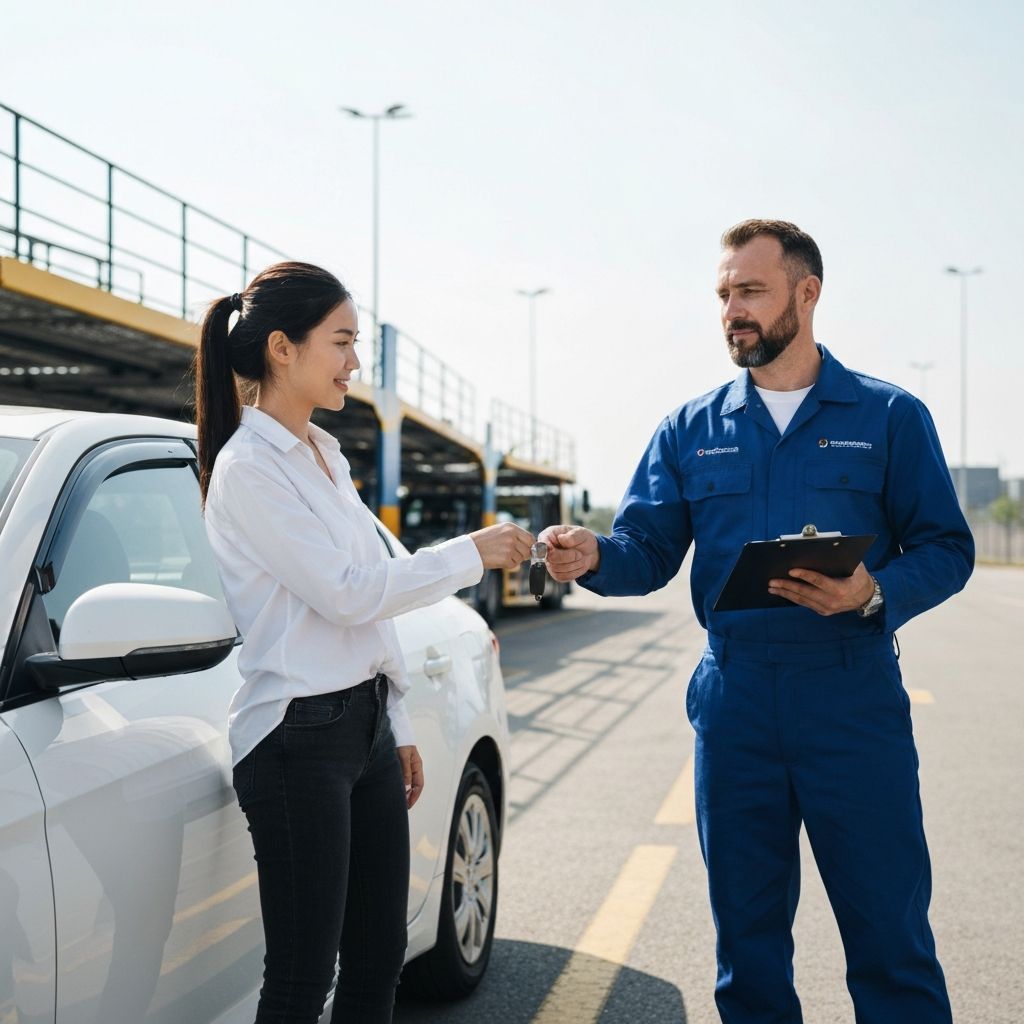 Step 02: Drop Off at Origin Terminal